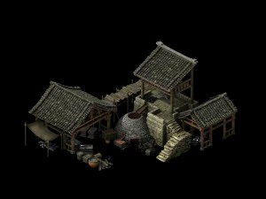 war corps - blacksmiths 02 3D Model