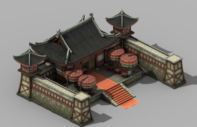 war corps - army account 01 Modèle 3D .c4d .max .obj .3ds .fbx .stl .blend 