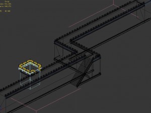 the main city of war - the walls 3D Model