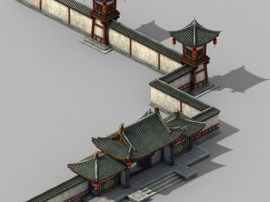 chang an city - barracks 11 3D Model