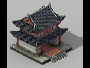 chang an city - barracks 12 3D Model