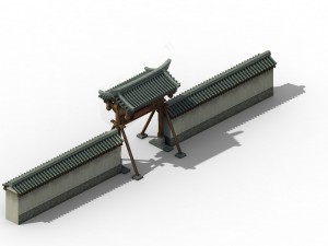 chang an city - arch 11 3D 모델