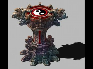 змінити місто - сім монархів 11 3D Модель