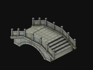 chang an city - stone bridge 11 Modello 3D