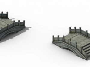 chang an city - stone bridge 11 3D Model