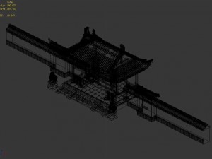 chang an city - police yamen 11 3D Model