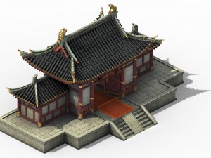 chang an city - house 11 3D Model