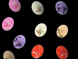 paper umbrella 2701 3D Модель