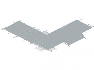 zhubian building - pier 01 Model 3D