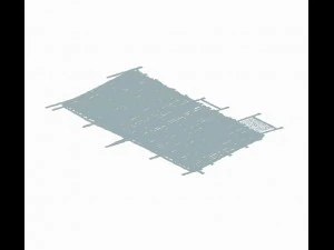 bamboo building - pier 03 3D Model