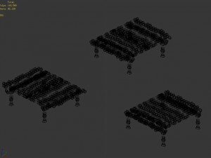 bamboo bridge 01 Modelo 3D