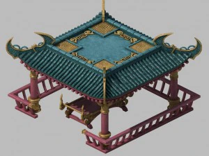 主要都市 - カジノ広場 - ハウス 2701 3Dモデル