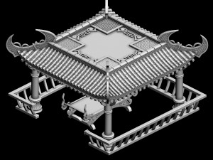 main city - casino square - house 2701 Model 3D