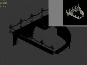 the main city - the river fence 2 3D मॉडल