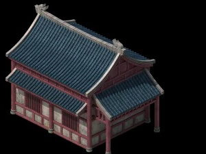 main city building - house 2701 3D Model