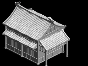main city building - house 2701 3D Model