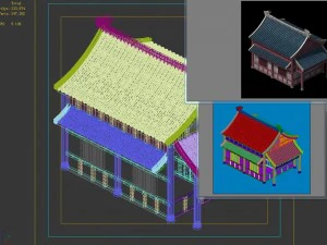 main city building - house 2701 3D Model
