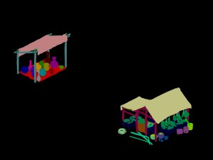 the main city - pork shop - can shop Modelo 3D
