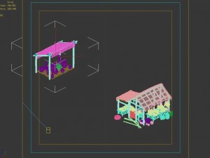 the main city - pork shop - can shop Modelo 3D