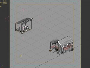 the main city - pork shop - can shop Modelo 3D