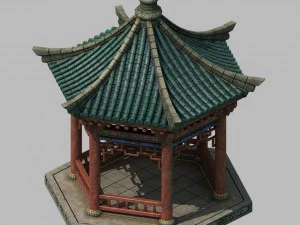 solar - pavilh&atilde;o 2 Modelo 3D