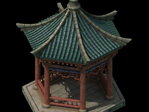manor - pavilion 2 Model 3D