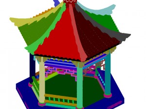 manor - pavilion 2 Model 3D