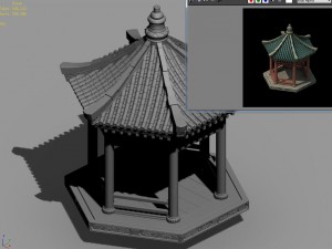 manor - pavilion 2 Model 3D