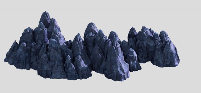 3d map with - stones 04 Modelo 3D .c4d .max .obj .3ds .fbx .stl .blend