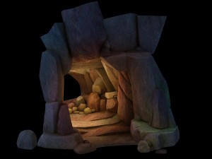 dwarven mine entrance 23 3D 모델