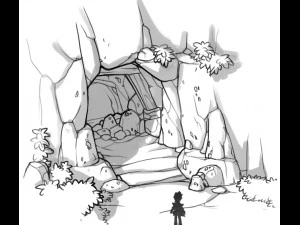 dwarven mine entrance 23 3D Model