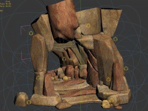 dwarven mine entrance 23 3D 모델