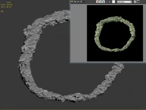 shore - stone 1101 3D Model