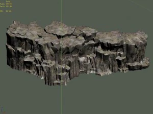 snow white - precipice 01 3D Model