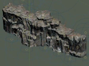 snow white - precipice 05 3D Model