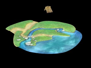 100 acres of forest - riverside 01 3D 模型