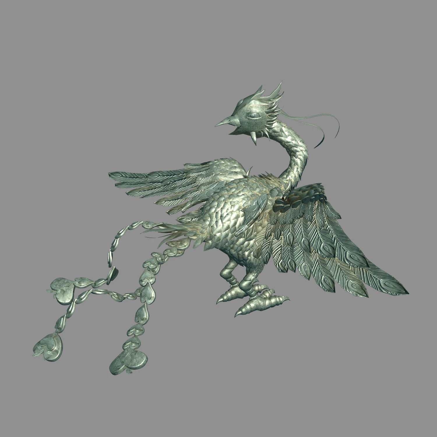 gang indoor - feng shui array - stone statue 3D Model .c4d .max .obj .3ds .fbx .stl .blend 