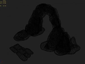 gangs demon gang - stone arch 3D Model