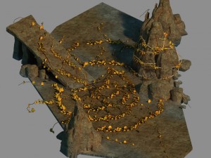 gangs of demon - vines 3D Модель