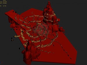 gangs of demon - vines 3D Модель