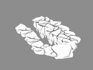 gangs demon gang - the cliff 02 3D Model