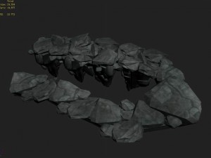 gangs demon gang - the cliff 02 3D Model