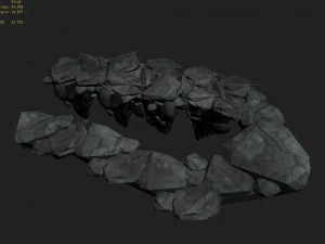 gangs demon gang - the cliff 02 3D Model