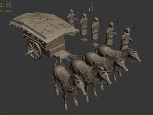 terracotta warriors 301 Modelo 3D