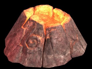 not zhoushan - crater 01 3D Model