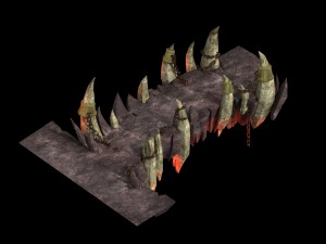 not zhoushan - volcano - stone bridge 01 Modelo 3D