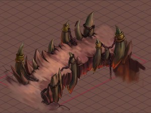 not zhoushan - volcano - stone bridge 01 Modelo 3D
