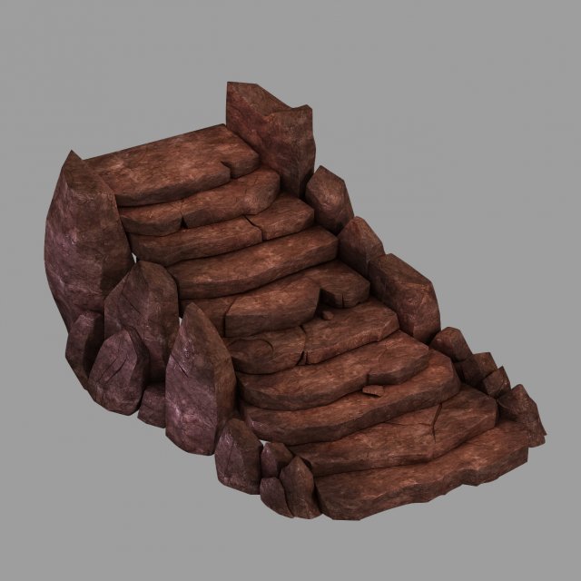 not zhoushan - volcano - stone ladder 01 Modèle 3D .c4d .max .obj .3ds .fbx .stl .blend 