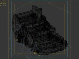 not zhoushan - volcano - stone ladder 01 Modèle 3D