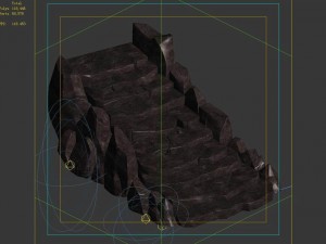 not zhoushan - volcano - stone ladder 01 Modèle 3D